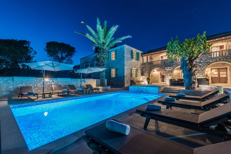 Casa vacanza con piscina, Sukosan, Zadar, Dalmazia, Croazia